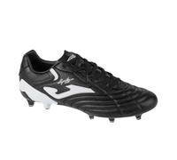 Joma ACUS2401FG, Botas de fútbol Unisex Adulto, Negro Blanco, 37.5 EU