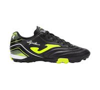 Joma Aguila Professional Turf - Botas de fútbol para hombre, Negro Amarillo, 8.5