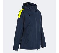 Joma - Anorak trivor, Talla 2XL, Color Marino Amarillo Fluor