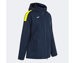Joma - Anorak trivor, Talla 2XL, Color Marino Amarillo Fluor