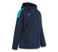 Joma - Anorak trivor, Talla L, Color Marino Turquesa Fluor