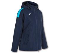 Joma M Anorak trivor, Unisex-Adult, Marino-Turquesa flúor