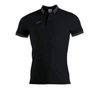 Joma Bali II M/C Polo, Hombre, Negro, 2XL