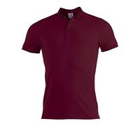 Joma Bali II M/C Polos Caballero, Hombre, Burdeos, XS