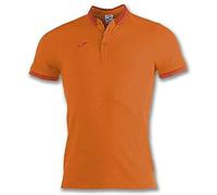 Joma Bali II M/C Polos Caballero, Hombre, Naranja, 3XL