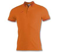 Joma Bali II M/C Polos Caballero, Hombre, Naranja, XS
