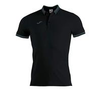 Joma Bali II M/C Polos Caballero, Hombre, Negro, 2XS