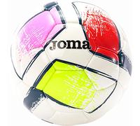 Joma 8424309612931 Balón de Fútbol, Adultos Unisex, Amarillo,Blanco/Multicolor, Estandar