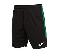 Joma Eco Championship Bermudas, Hombre, Negro Verde, 4XS