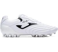 Joma - Bota de fútbol Aguila Cup AG, Unisex, Blanco-Negro, 43