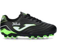 Joma Toledo jr 2501 Artificial Grass, Zapatillas, Negro y Blanco, 30 EU