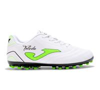 Joma Botas de fútbol Toledo JR 2502 para césped artificial Blanco 37 EU