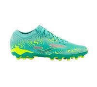 Joma Botas de fútbol de Suelo Firme, 6.5-11, Tacos Profesionales, Parte Superior de Microfibra, Suela cromada, Refuerzo en el talón y Ajuste Similar a un calcetín, Evolution Cup FG