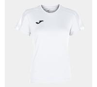 Joma - Camiseta Academy Manga Corta, Talla 6XS-5XS, Color Blanco