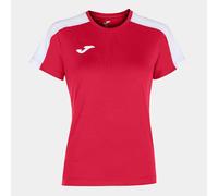 Joma - Camiseta Academy Manga Corta, Talla 6XS-5XS, Color Rojo Blanco