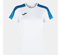 Joma - Camiseta Academy Manga Corta, Talla 8XS-7XS, Color Blanco Royal