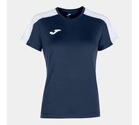 Joma - Camiseta Academy Manga Corta, Talla 8XS-7XS, Color Marino Blanco