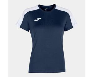 Joma - Camiseta Academy Manga Corta, Talla 8XS-7XS, Color Marino Blanco