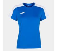 Joma - Camiseta Academy Manga Corta, Talla 8XS-7XS, Color Royal Blanco