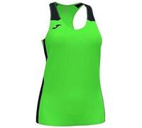 Camiseta Tirantes Joma Record II Verde Flúor Negro - Camiseta Tirantes Mujer MKP