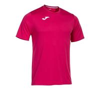 Joma - Camiseta Deportiva Manga Corta Hombre - Ligera y Transpirable Ideal para Todo Tipo de Deporte - Combi 2XL-3XL- Fucsia