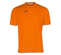 Joma - Camiseta Deportiva Manga Corta Hombre - Ligera y Transpirable Ideal para Todo Tipo de Deporte - Combi S - Naranja