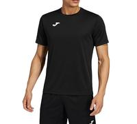Joma - Camiseta Deportiva Manga Corta Hombre - Ligera y Transpirable Ideal para Todo Tipo de Deporte - Combi 4XS-3XS- Negro