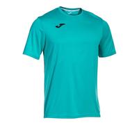 Joma - Camiseta Deportiva Manga Corta Hombre - Ligera y Transpirable Ideal para Todo Tipo de Deporte - Combi S Turquesa