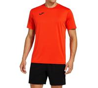 Joma Camiseta Deportiva Manga Corta Hombre, Ligera y Transpirable para Todo Tipo de Deporte, Combi , 3XS, Coral Flúor