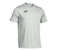Joma Camiseta Deportiva Manga Corta Hombre, Ligera y Transpirable para Todo Tipo de Deporte, Combi, XXL, Gris