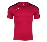 Joma - Camiseta Manga Corta Academy, Talla 2XS, Color Rojo Negro