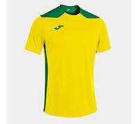 joma Championship VI Camiseta, Hombre, Amarillo-Verde, L