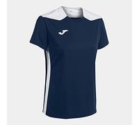 Joma Camiseta Manga Corta Championship Vi Marino Blanco