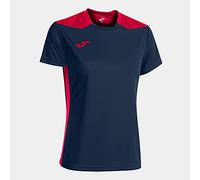 Joma Camiseta Manga Corta Championship Vi Marino Rojo