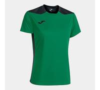 Camiseta manga corta mujer championship vi verde negro L