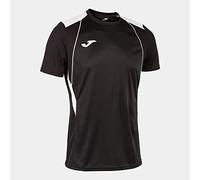 Joma Camiseta Manga Corta Championship VII Negro Blanco