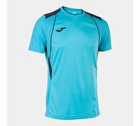 Joma Camiseta Manga Corta Championship VII Turquesa flúor Marino