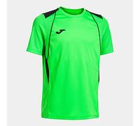 Joma Camiseta Manga Corta Championship VII Verde flúor Negro