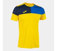 Joma Camiseta Manga Corta Crew v Amarillo Royal Marino