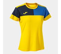 Joma Camiseta Manga Corta Crew v Amarillo Royal Marino