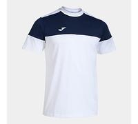 Joma Camiseta Manga Corta Crew v Blanco Marino