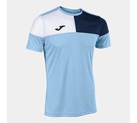 Joma Camiseta Manga Corta Crew v Celeste Marino Blanco