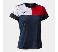 Joma Camiseta Manga Corta Crew v Marino Rojo Blanco
