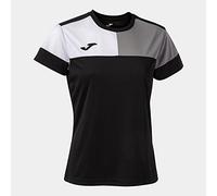 Joma Camiseta Manga Corta Crew v Negro Gris Blanco