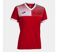 Joma Camiseta Manga Corta Eco Supernova Rojo Blanco