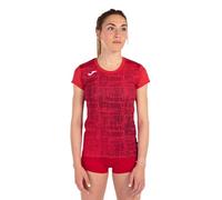 Joma - Camiseta Manga Corta Elite VIII, Talla XL, Color Rojo