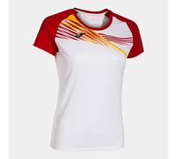 Joma Camiseta Manga Corta Elite x Blanco Rojo