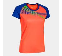 Joma Camiseta Manga Corta Elite x Coral Fluor Royal