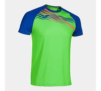 Joma Camiseta Manga Corta Elite x Verde Fluor Royal
