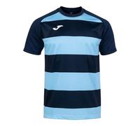 Joma - Camiseta Manga Corta prorugby II, Talla 2XS, Color Marino Celeste